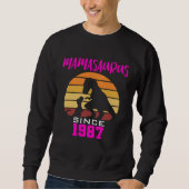 Mamasaurus since 1987 sweatshirt (Vorderseite)