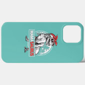 Mamasaurus T rex Dinosaur Funny Mama Saurus Case-Mate iPhone Hülle (Rückseite (Horizontal))