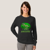 Mamasaurus T rex Dinosaur Funny Mama Saurus T-Shirt (Vorne ganz)