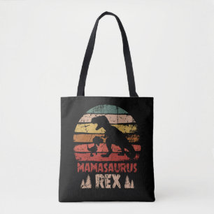 Mamasaurus T rex Dinosaur Funny Mama Saurus Tasche