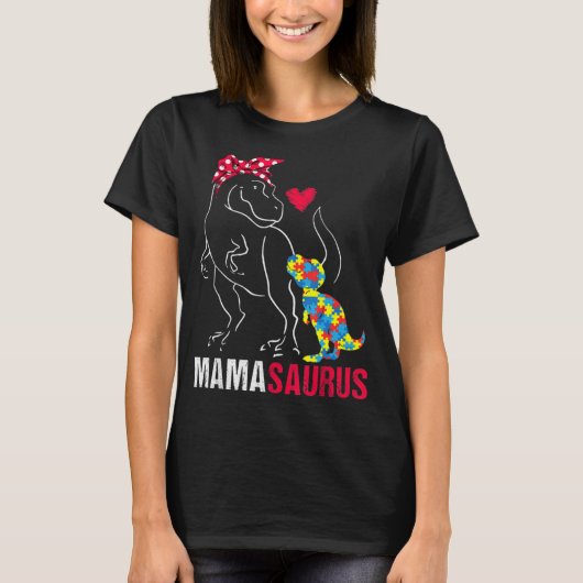 Mamasaurus T rex Dinosaur Kleidungsgeschenke. Funn T-Shirt (Vorderseite)