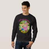 Mamasaurus T Rex Dinosaur Mama Saurus Autism Aware Sweatshirt (Vorne ganz)