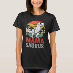 Mamasaurus T Rex Dinosaur Mama Saurus Family Match T-Shirt