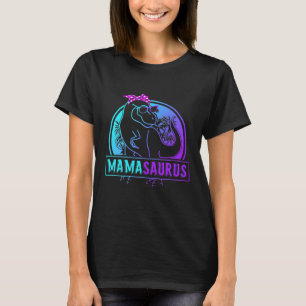 Mamasaurus T Rex Dinosaur Mama Saurus Family T-Shirt