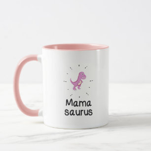 Mamasaurus T-Rex Dinosaurier-Mama-Mutter-Tag Tasse