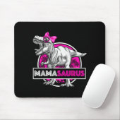 Mamasaurus T-rex Matching Funny Mother Saurus Dino Mousepad (Mit Mouse)