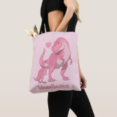 MamaSaurus T-Rex und Baby-Dinosaurier Tasche (Von Nahem)