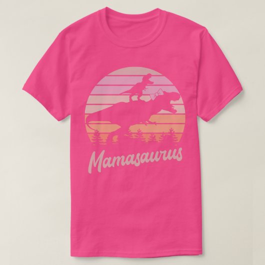 Mamasaurus TRex Dinosaur T-Shirt (Design vorne)