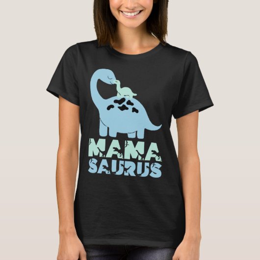 Mamasaurus Trex Mama Saurus Mom Dinosaur Mama Rex  T-Shirt (Vorderseite)