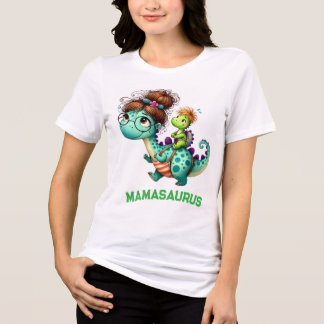 Mamasaurus Tri-Blend Shirt