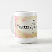 Mamatitel gerade über Königin-Tasse Kaffeetasse (Vorderseite Links)