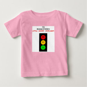 Mamau. des Vatis wenig schwermütiger Stoplight Baby T-shirt