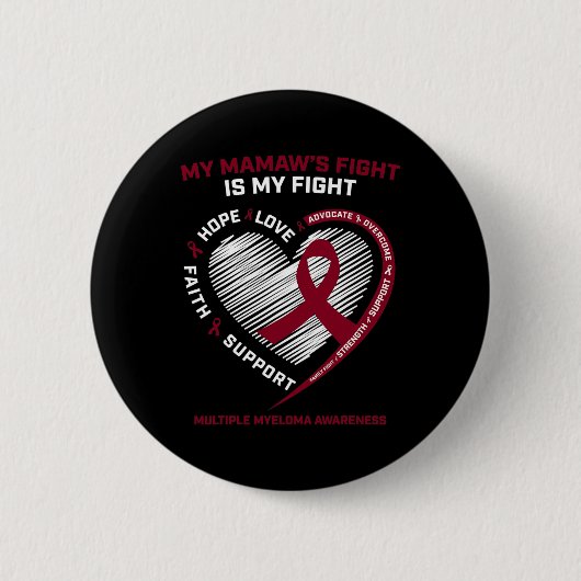 Mamaw bekämpft das multiple Myelom Button (Vorderseite)