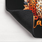 Mamaw Erntedank Leopard Pumpkin Sonnenblume Coque Mousepad (Ecke)