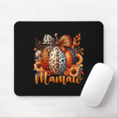 Mamaw Erntedank Leopard Pumpkin Sonnenblume Coque Mousepad (Mit Mouse)