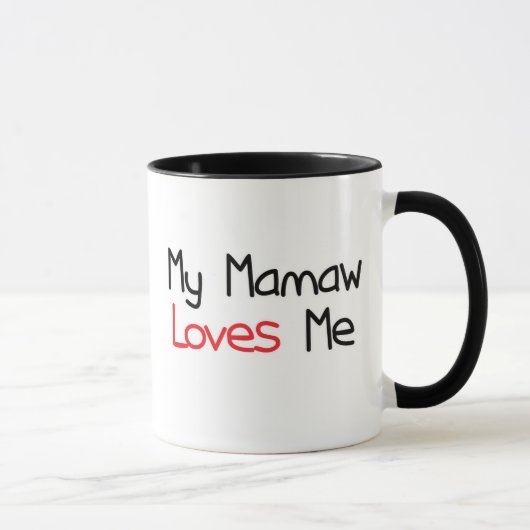 Mamaw Lieben ich Tasse (Rechts)