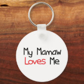 Mamaw-Lieben Schlüsselanhänger (Vorderseite)