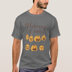 Mamaw Little Pumpkins - Funny Pumpkin T-Shirt