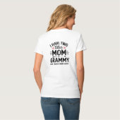 MAMAW Muttertag Geschenke T - Shirt (Rückseite Vollansicht)