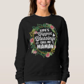 Mamaw Niedlich Großmutter Sweatshirt (Vorderseite)