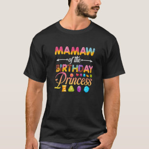 Mamaw, Prinzessin Donut Birthday Girl T-Shirt