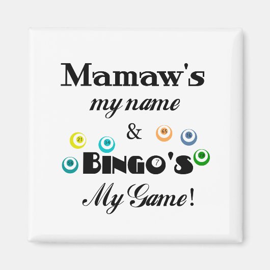 Mamaw und Bingo Magnet (Vorne)