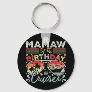 Mamaw vom Geburtstagskreis Cruiser Vacation Circle Schlüsselanhänger