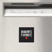 Mamaws Lieblings-Herz-Grafik zum Muttertag Magnet (In Situ (Geschirrspüler))