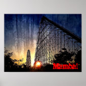 Mamba Rollercoaster World of Fun Kansas City Poster (Vorne)