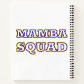 Mamba Squad funny Clothing for Snake Lover Notizblock (Rückseite)