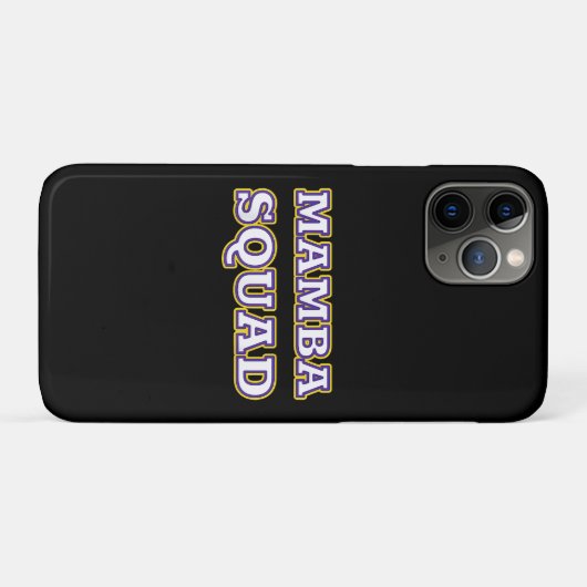 Mamba Squad lustiges Kleid für Snake Lover Case-Mate iPhone Hülle (Rückseite (Horizontal))