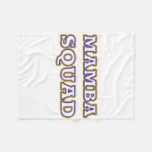 Mamba Squad lustiges Kleid für Snake Lover Fleecedecke (Vorderseite (Horizontal))