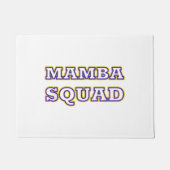 Mamba Squad lustiges Kleid für Snake Lover Fußmatte (Vorderseite)