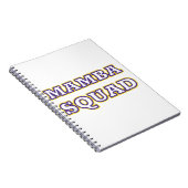 Mamba Squad lustiges Kleid für Snake Lover Notizblock (Rechte Seite)