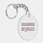 Mamba Squad lustiges Kleid für Snake Lover Schlüsselanhänger (Vorderseite links)