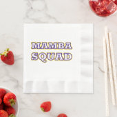 Mamba Squad lustiges Kleid für Snake Lover Serviette (Beispiel)