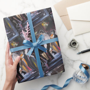 Mambo-Nacht Gemälde von Alfred Fox Geschenkpapier