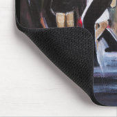 Mambo Night Gemälde von Alfred Fox Mousepad (Ecke)