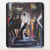 Mambo Night Gemälde von Alfred Fox Mousepad (Vorne)
