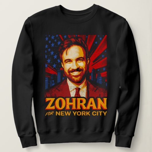Mamdani for New York City Mayor 2025 Sweatshirt (Design vorne)