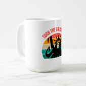 Mamdani Turn The Volume Up New York Mayor Kaffeetasse (Vorderseite Links)