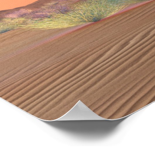 Mamenchisaurus Dinosaurier Print Poster (Ecke)