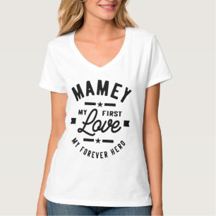 Mamey meine erste Liebe Mein ewiger Hero Oma Gesch T-Shirt