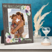 Mami am liebsten Rustikales Foto Fotoplatte (Seite)