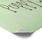 Mami & Baby Owl Kinderzimmer Kinderzimmer Poster (Ecke)