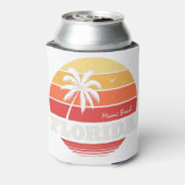 Mami Beach Florida Shirt Dosenkühler (Kanne Rückseite)