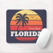 Mami Beach Florida Shirt Mousepad (Mit Mouse)