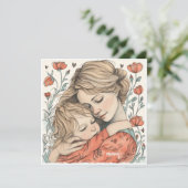 Mami: besondere Grüße Feiertagskarte (Stehend Vorderseite)