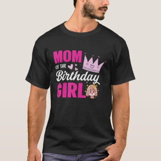 Mami des Niedlichen Party der Geburtstagskinder T-Shirt