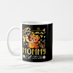 Mami Est 2026 Florale Fliege Müttertag Bär Kaffeetasse
